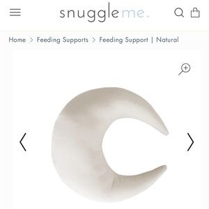 Snuggle me organic feeding support pillow